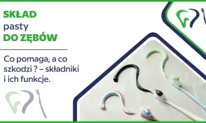 Kolorowe smugi pasty do zębów i szczoteczki. Dowiedz się, jaki składnik pasty do zębów jest najlepszy dla Twoich zębów.